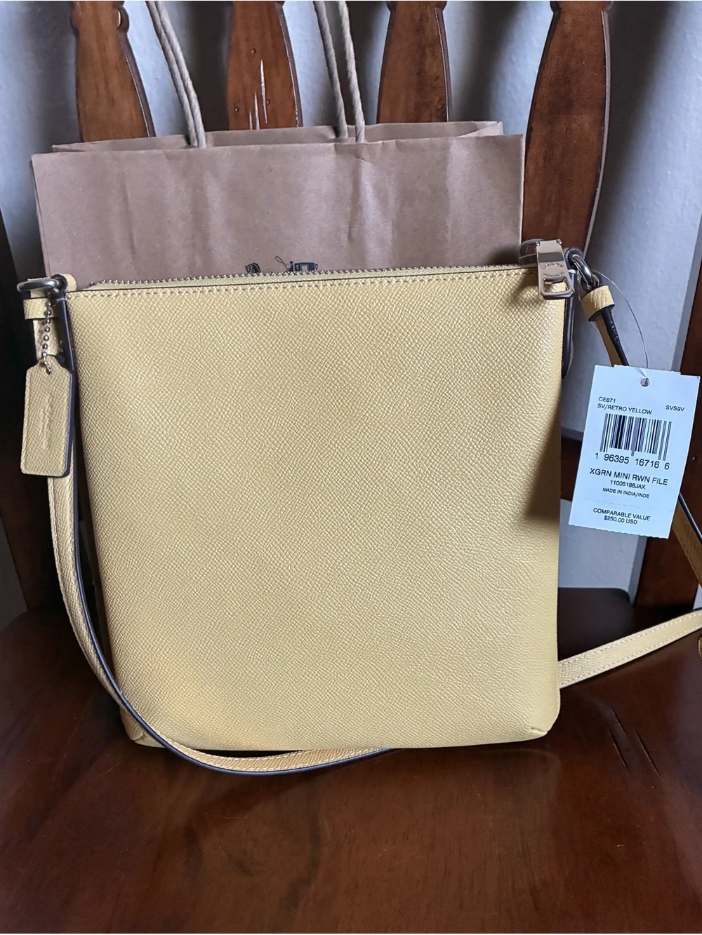 Coach Mini Rowan File Crossbody Bag